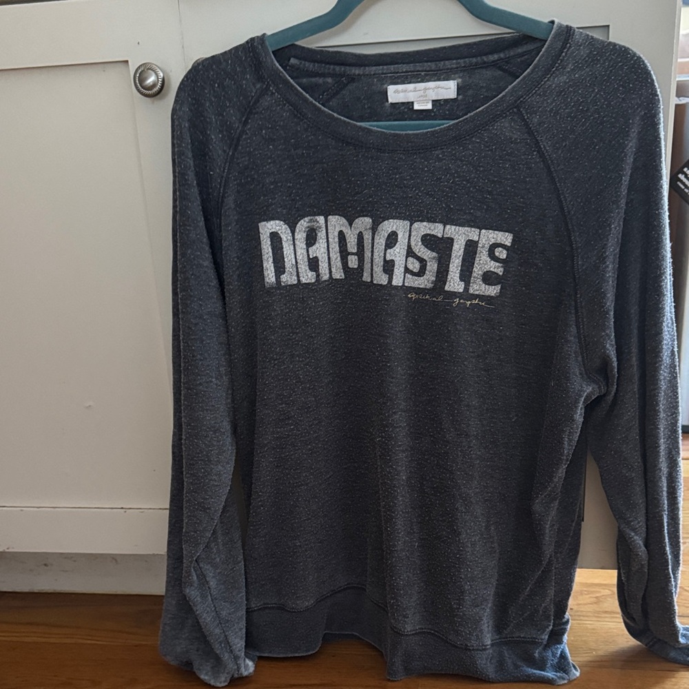 Spiritual Gangster Charcoal 'Namaste' Sweatshirt